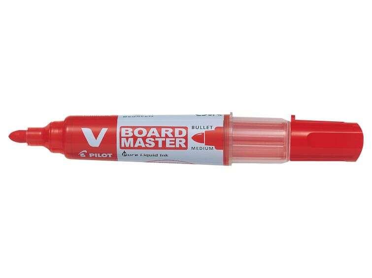 Pilot Begreen V-Board Master Whiteboard Marker Bullet Tip 2.3mm Line Red Pack 10 - 4902505355776