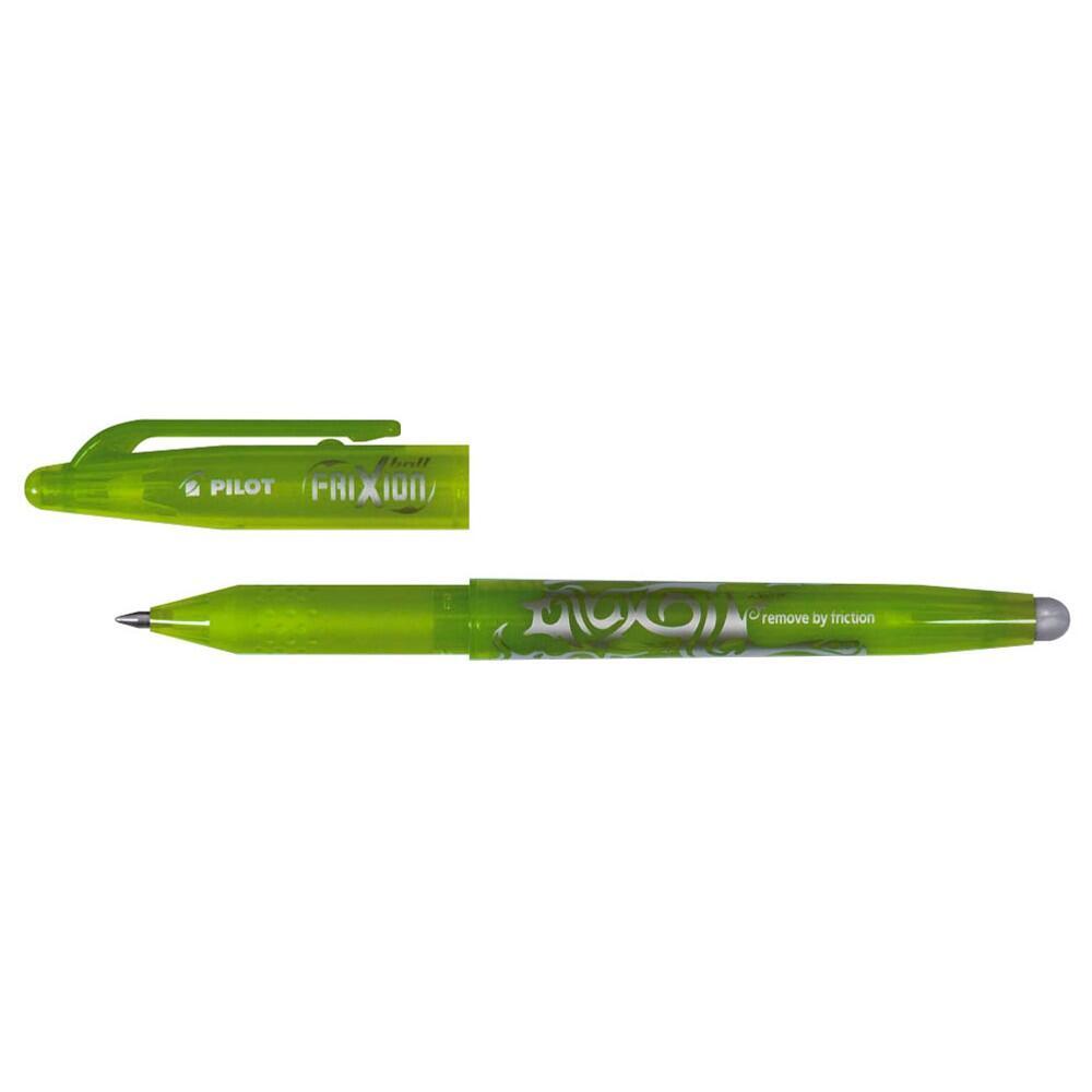 Penna a sfera cancellabile Pilot Frixion Ball punta 07 mm verde chiaro 006606