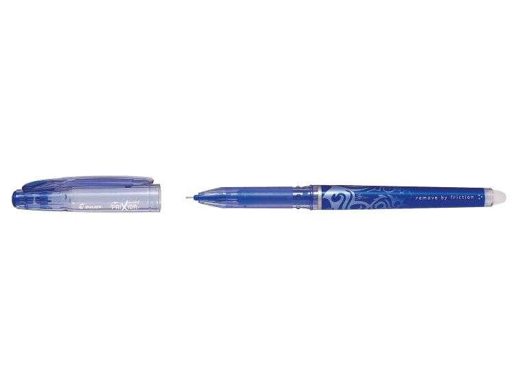 Penna gel cancellabile Pilot Frixion Point - Punta fine 05 mm - Corsa 025 mm - Impugnatura ergonomica - Colore blu