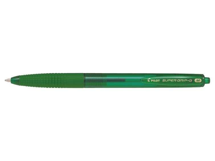 Penna a sfera con quadrante retrattile Supergrip G - punta tonda 1.0 mm - corsa 0.4 mm - inchiostro olio - impugnatura ergonomi