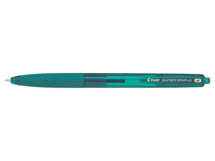Pilota di sfera retrattile penna supergrip g - punta tonda 1.0 mm - corsa 0.4 mm - inchiostro olio - sfida ergonomica - colore