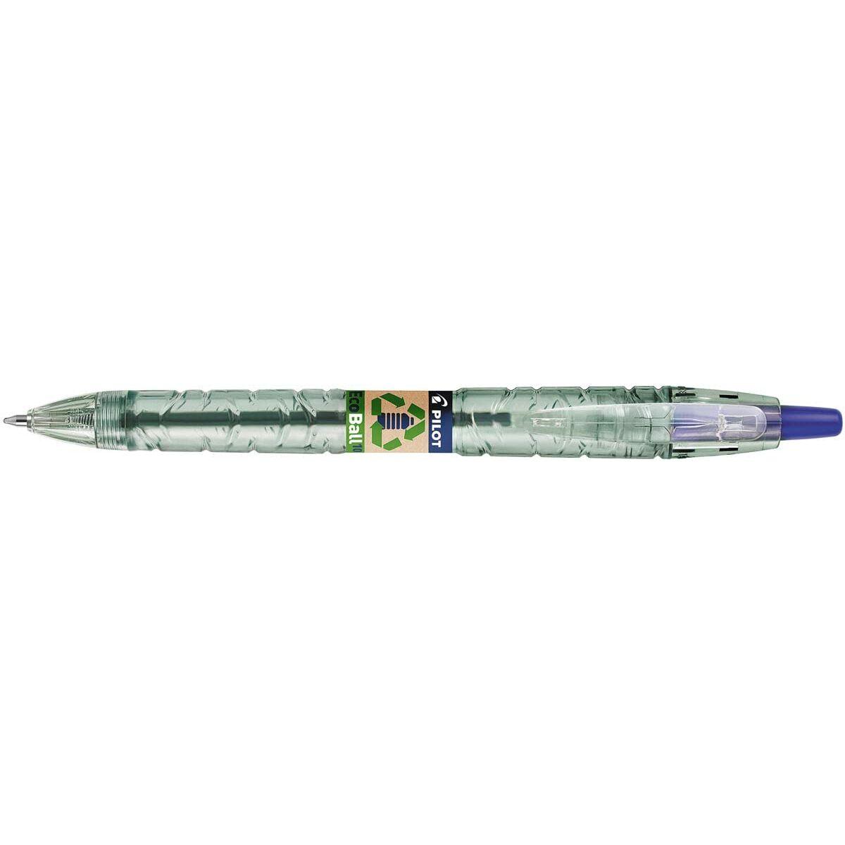 Penna Pilot Ecoball Plastica riciclata Azzurro 1 mm (10 Unità )