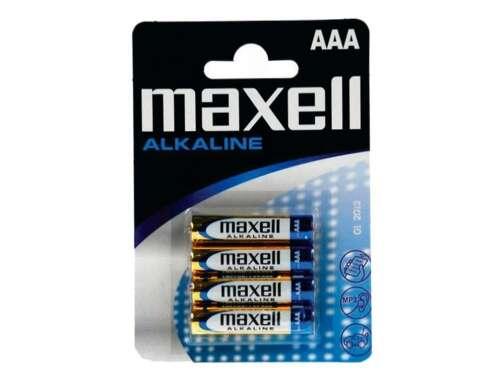 Maxell 4 alcaline pilas pilas LR03 AAA 1.5V