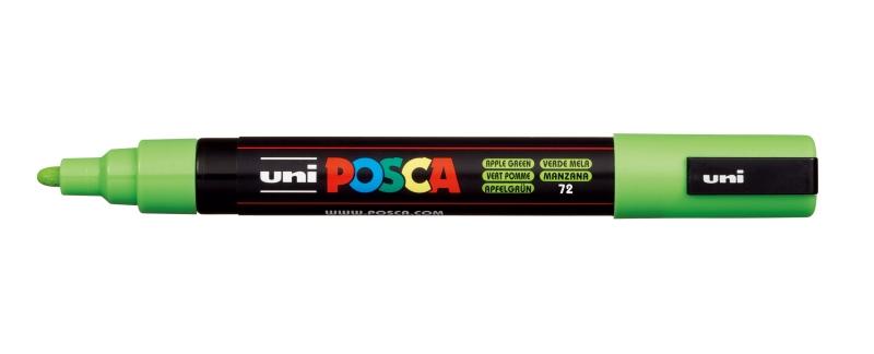 Uni Posca - Marcatore per pittura a base d'acqua - PC-5M Verde mela 18-25mm