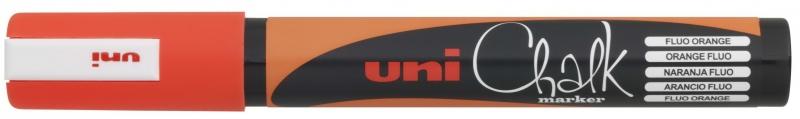 Uni Chalk - Marcatore per lavagna a gesso liquido -PWE-5M Arancione 18-25mm Caratteristiche - Marcatore per lavagna a gesso liq