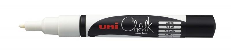 Pennarello a gesso uni-ball 10 mm bianco
