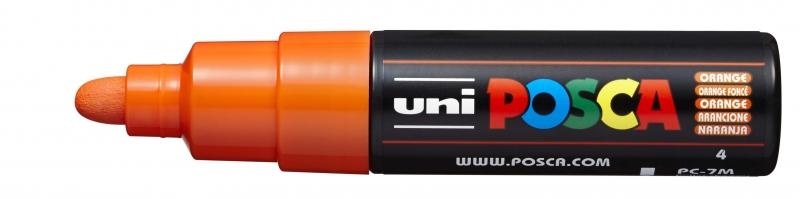 Uni Posca Marcatore di vernice a base d'acqua - Arancione PC-7M 4,5-5,5mm