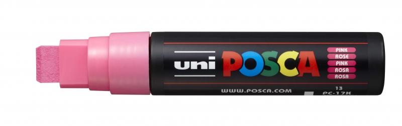 Uni Posca Marcatore per Pittura a Base d'Acqua - PC-17K Rosa 150 mm