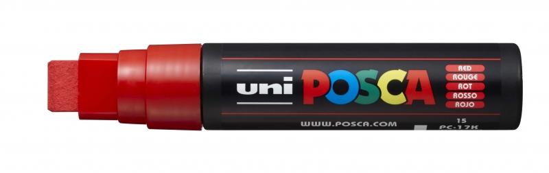Uni Posca Marcatore a base d'acqua PC-17K Rosso 15,0mm