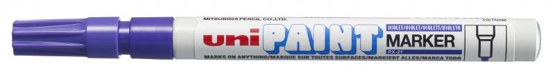 Pennarello Uni Paint Marker PX-21 (L) Viola 08-12mm