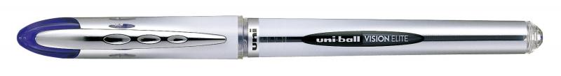 Uni-ball Vision Elite -UB-200 Blu 0,8mm - Rollerball con Punta in Acciaio Inox