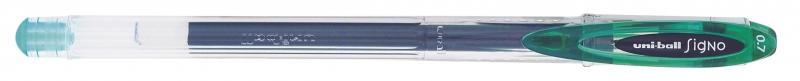 Uni-ball Signo Basics -UM-120 Verde 07mm - Penna a sfera a gel