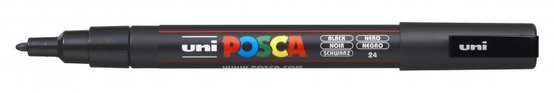 Penne acriliche uni-ball POSCA PC-3M 09 - 13 mm nere