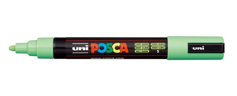 Uni Posca Marcatore di pittura a base d'acqua - PC-5M Verde chiaro 18-25mm