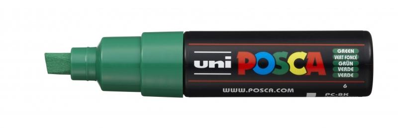 Uni Posca Marcatore di vernice a base d'acqua - PC-8K Verde 80 mm