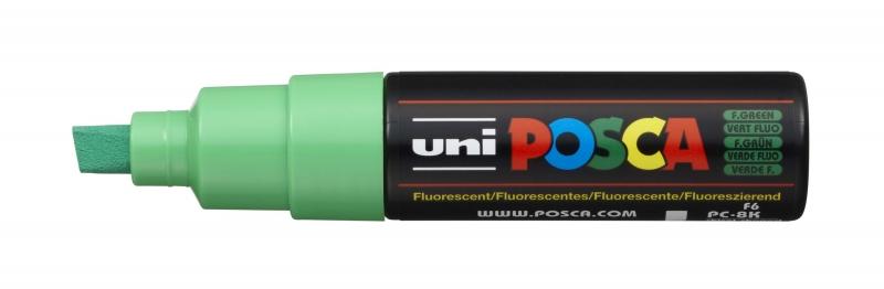 Uni Posca Marcatore di Pittura a Base d'Acqua - Verde Fluo 80 mm