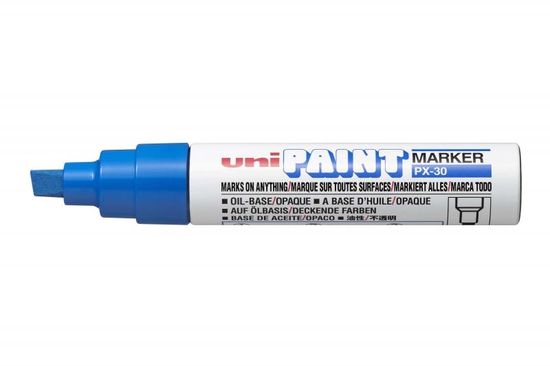 Uni Paint Marker - Marcatore per pittura PX-30 Blu 40-85 mm