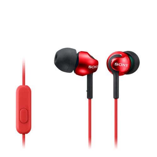 Sony MDR-EX110AP (In Ear Wired Headphones Red)