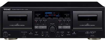 TEAC W-1200 registratore a cassette doppio Uscita USB nero