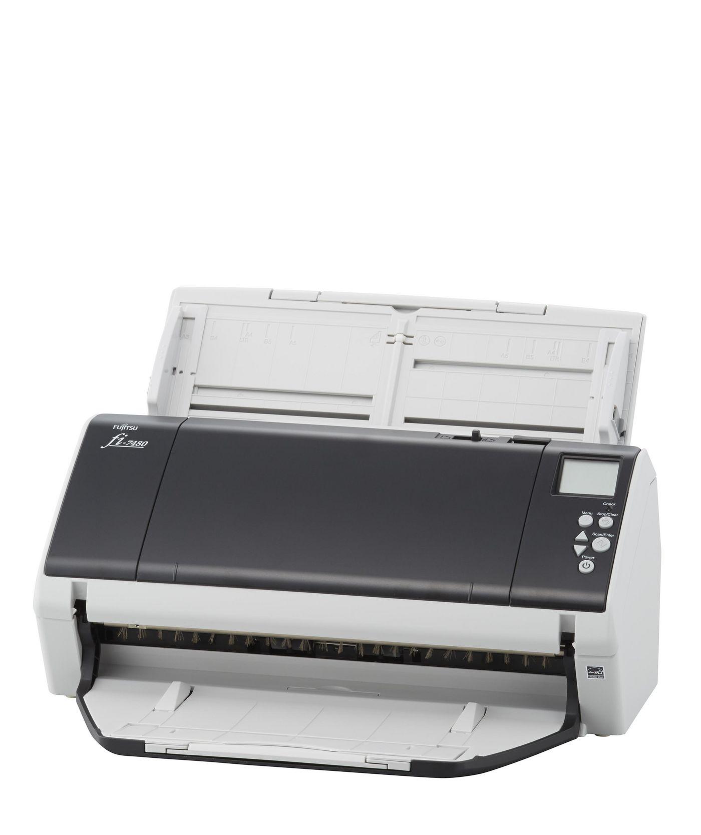 Ricoh fi-7480 Scanner ADF 600 x 600 DPI A3 Grigio Bianco