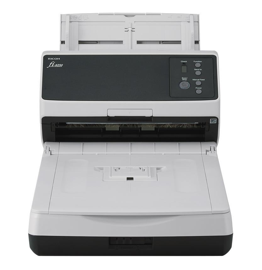 Ricoh fi-8250 ADF + scanner ad alimentazione manuale 600 x 600 DPI A4 Nero, Grigio
