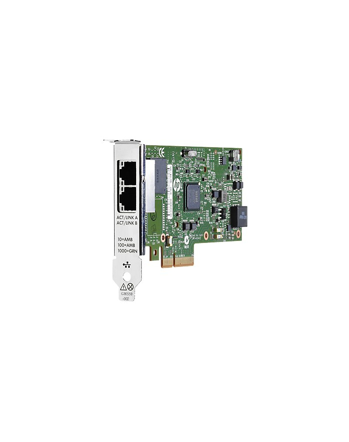 Adattatore di rete Ethernet HPE 652497-B21 (2 porte, 1GB-RJ-45, Intel I350-T2V2)