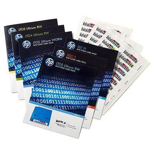 ETICHETTE PER LTO6 BAR CODE