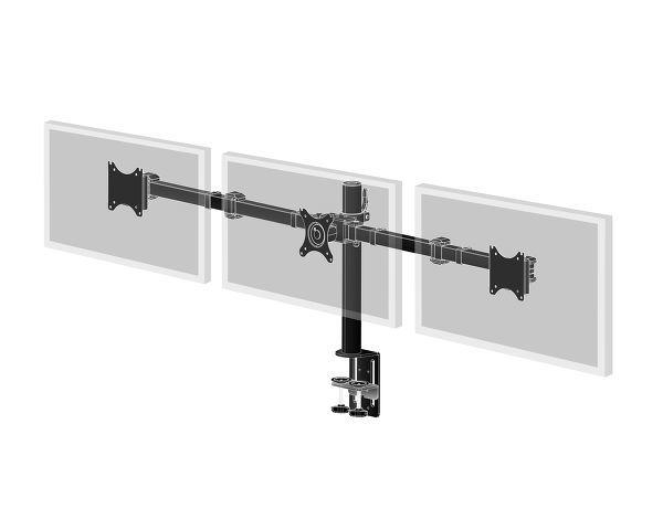 iiyama Desk Mount 686 cm (27") Nero Scrivania