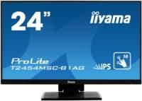iiyama ProLite T2454MSC-B1AG Monitor PC 605 cm (23.8") 1920 x 1080 Pixel Full HD LED Touch screen Multi utente Nero