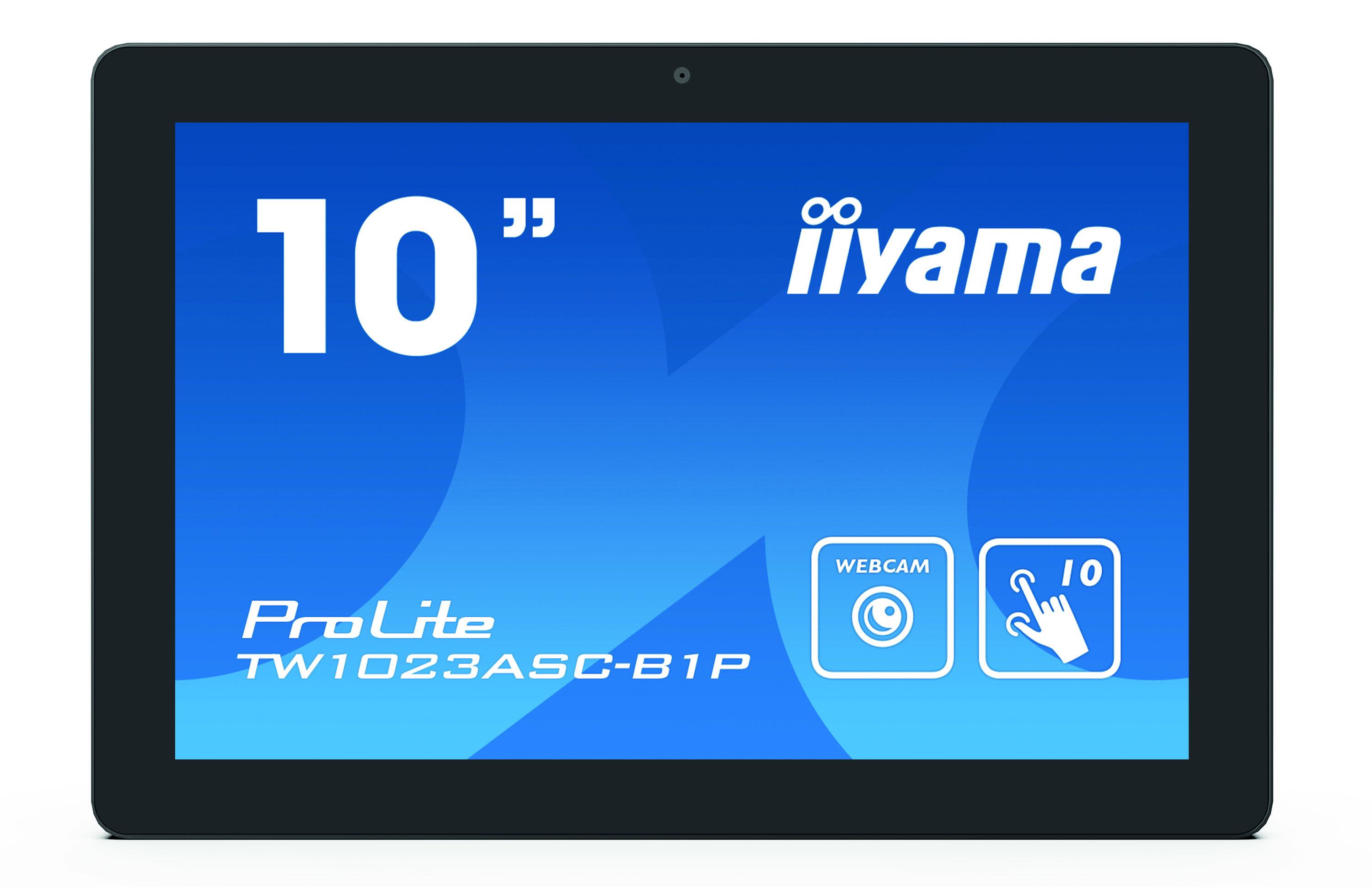 iiyama TW1023ASC-B1P espositore per sale riunioni 256 cm (10.1") 1280 x 800 Pixel LED 802.11b 802.11g Wi-Fi 4 (802.11n) Bluetoo
