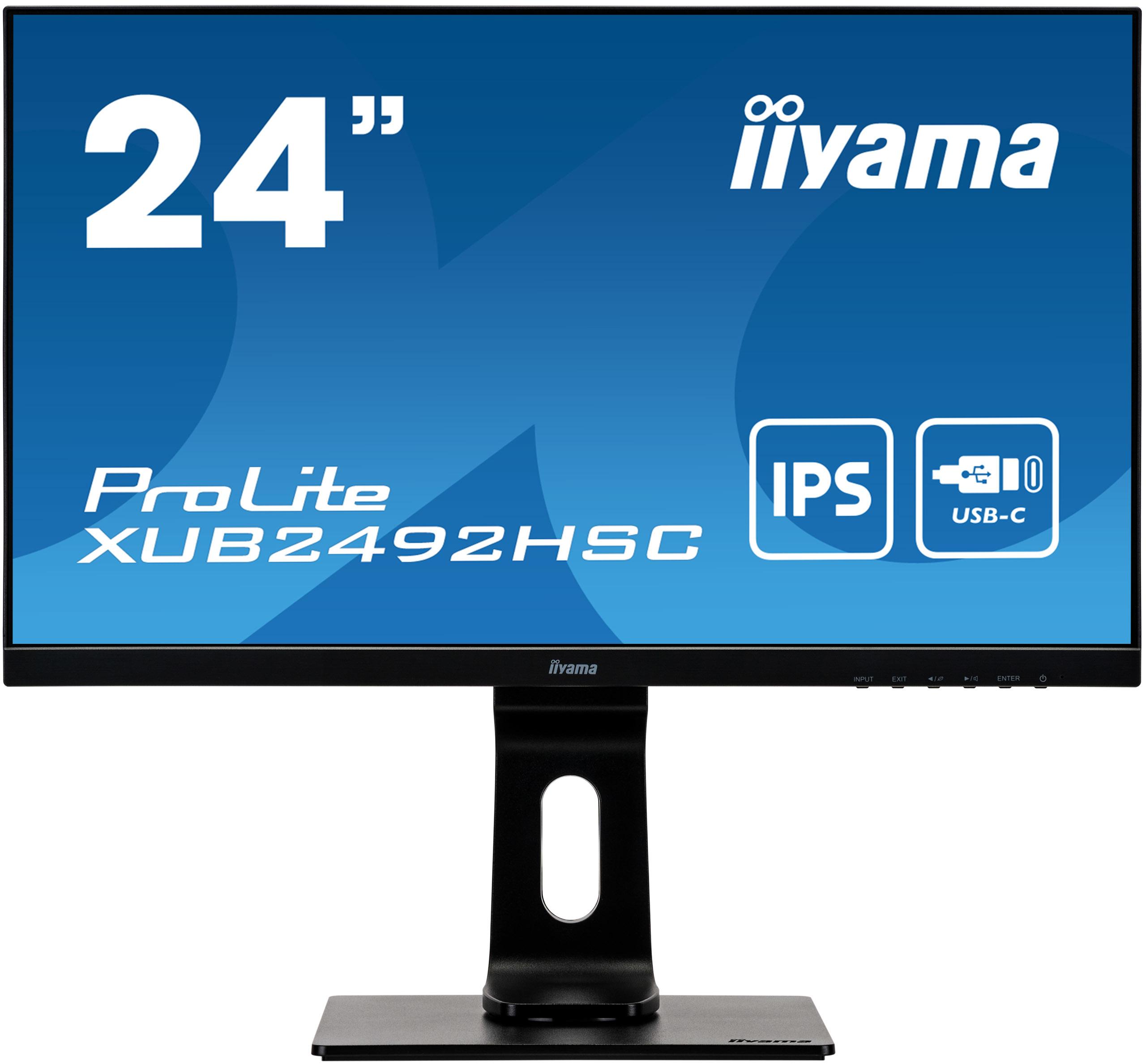 iiyama ProLite XUB2492HSC-B1 Monitor PC 605 cm (23.8") 1920 x 1080 Pixel Full HD LCD Nero