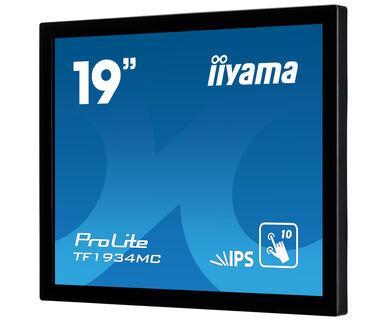 iiyama ProLite TF1934MC-B7X Monitor PC 483 cm (19") 1280 x 1024 Pixel SXGA LED Touch screen Nero