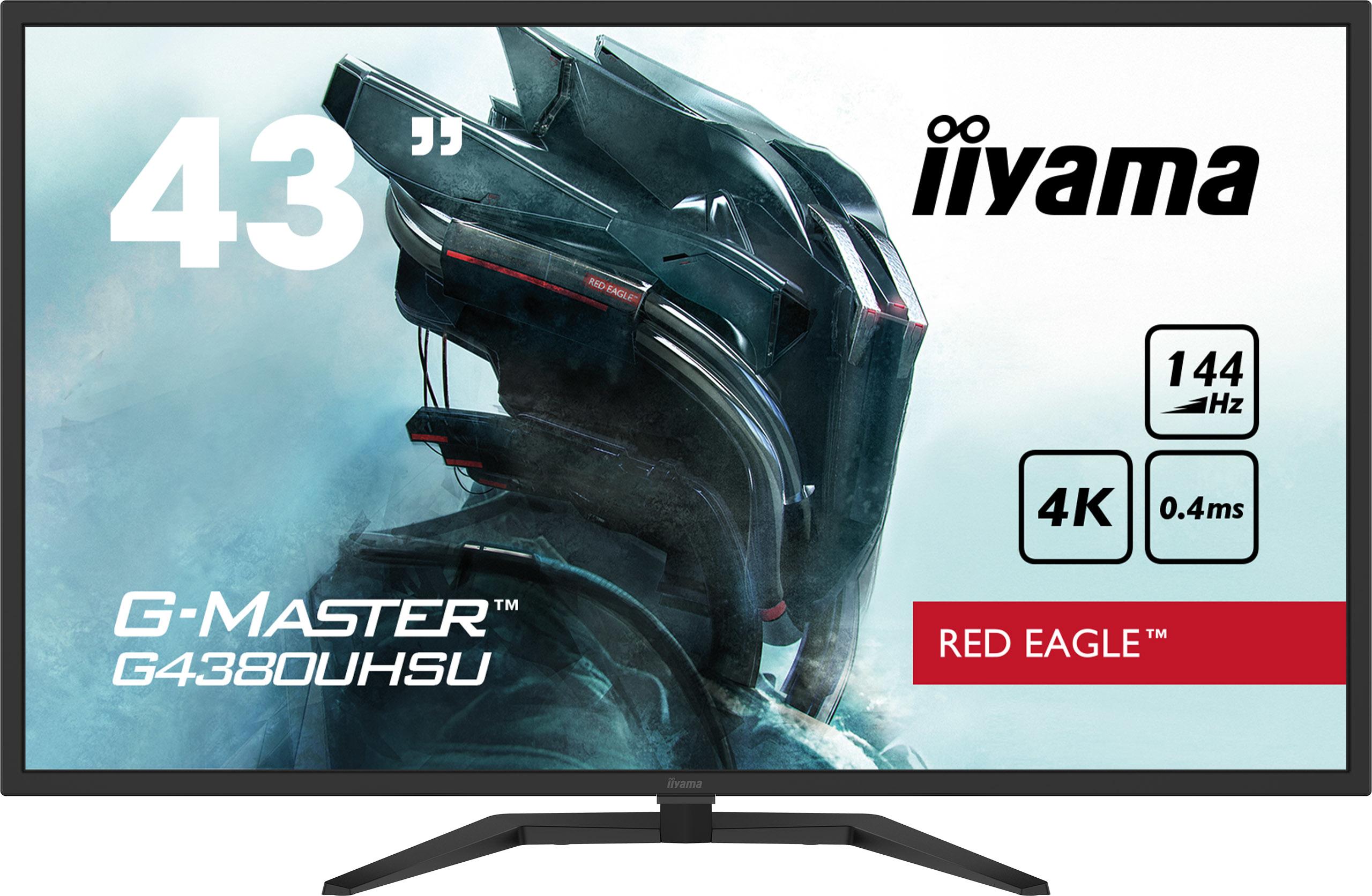 iiyama G-MASTER G4380UHSU-B1 Monitor PC 108 cm (42.5") 3840 x 2160 Pixel 4K Ultra HD LED Nero
