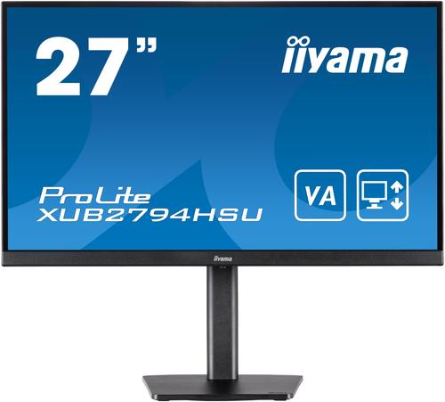 iiyama ProLite XUB2794HSU-B1 Monitor PC 686 cm (27") 1920 x 1080 Pixel Full HD LCD Nero