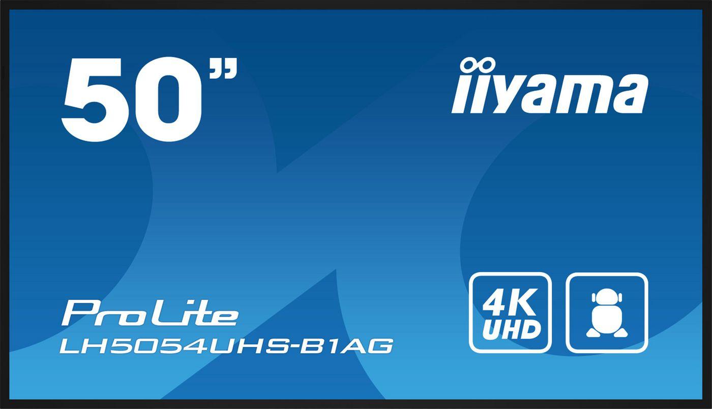 Bild 49.5"/125.7cm 3840x2160 169 matt Kontrast 50001 Reaktion 9.5ms Helligkeit 500 cd/m Bildfrequenz 60Hz Anschlsse 1x VGA