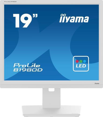 Bild 19" 48cm 1280 x 1024 54 Kontrast 10001 Reaktion 5ms Bildfrequenz 24 - 80kHz Anschlsse 1x VGA 1x DVI VESA 100x100 Mae