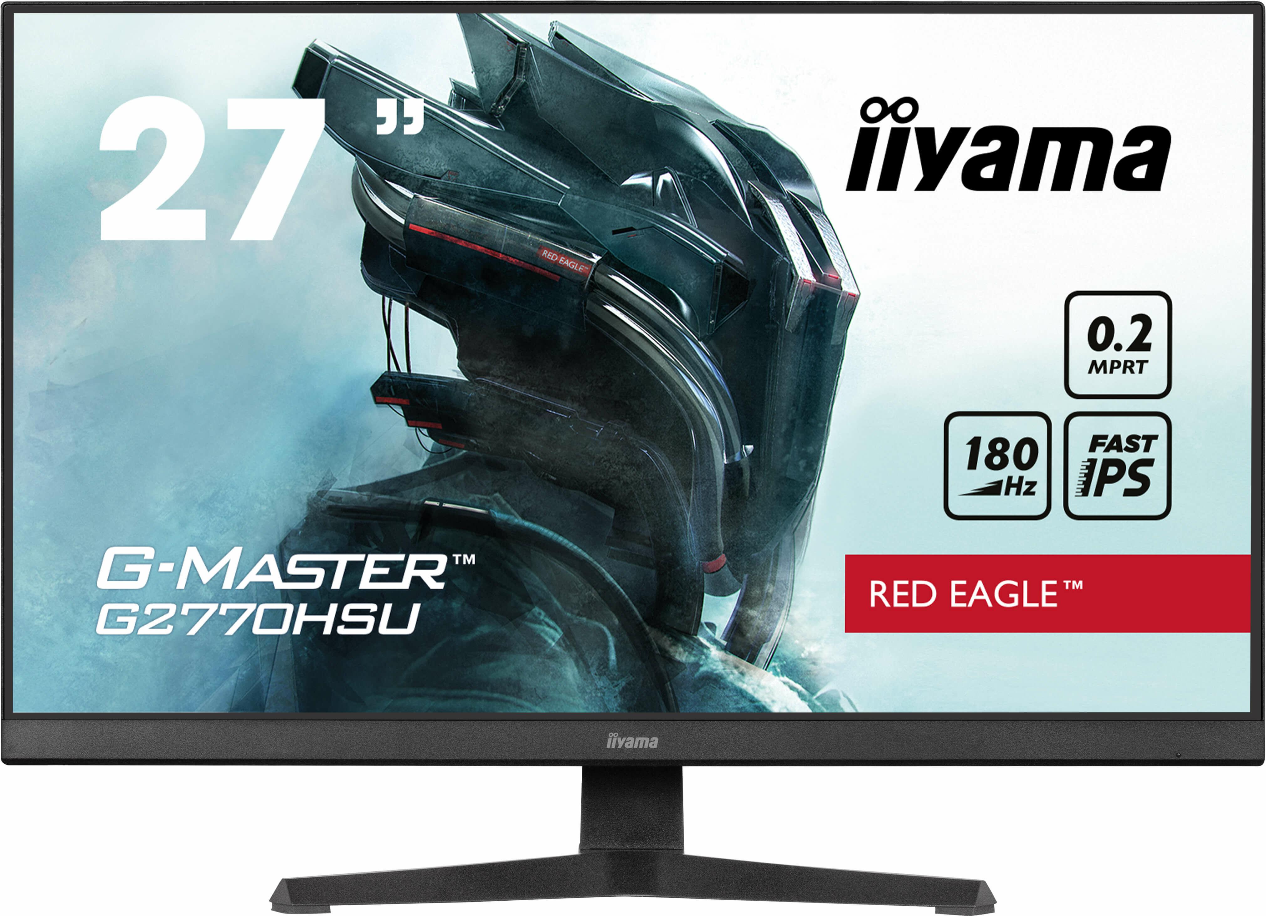 iiyama G-MASTER G2770HSU-B6 Monitor PC 68,6 cm (27") 1920 x 1080 Pixel Full HD Nero