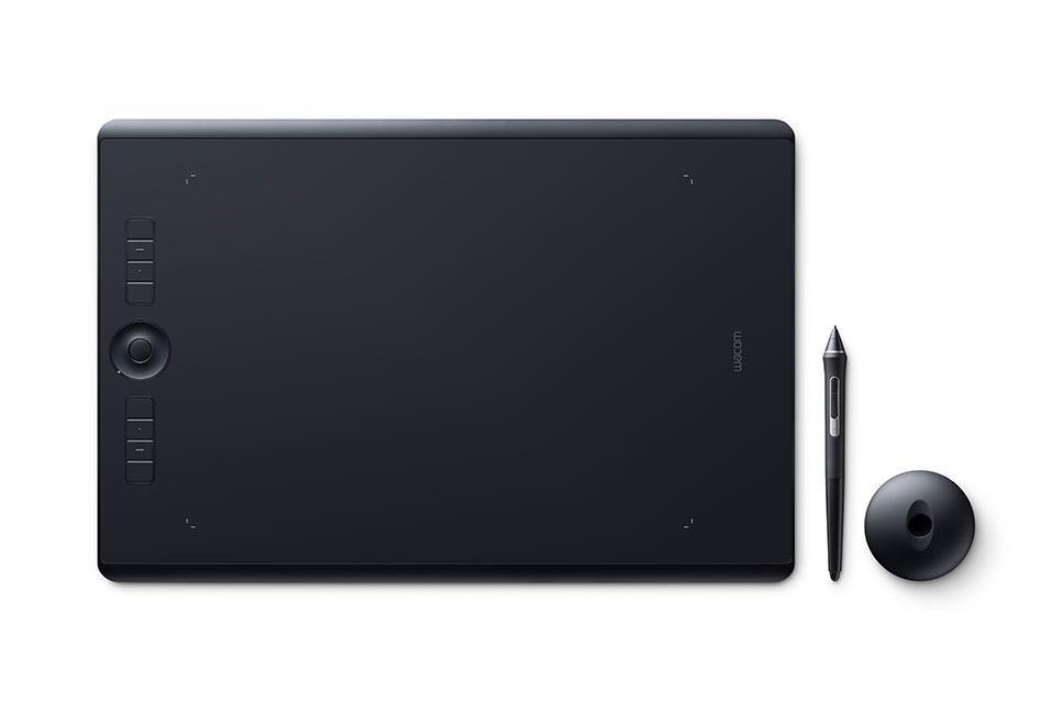 Wacom Intuos Pro tavoletta grafica Nero 5080 lpi linee per pollice 311 x 216 mm USB/Bluetooth (INTUOS PRO L NORTH - Intuos Pro