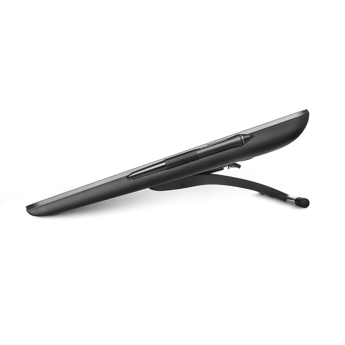 Typ Grafiktablett mit Bildschirm Aktive Flche 476x268mm Stift kabellos Spitze Radierfunktion 2 Tasten am Gert befestigt (Stif