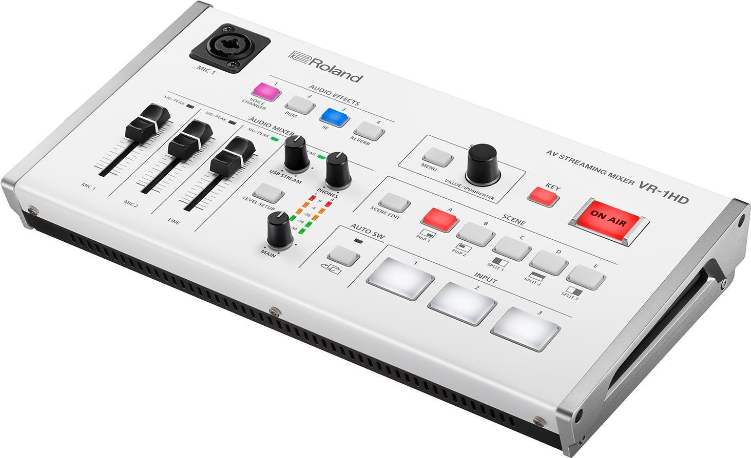 Roland VR -1HD - Wuxga - 720 x 480.720 x 576.1920 x 1080.1920 x 1200 - 480p - 576i - 576p - 720i - 720p - 1080p - 60 fps - 4: 4