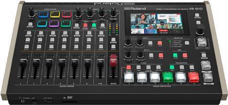 Roland VR-6HD-6-Canale All-in-One Mixer AV (4.3 \ "Touchcreen | 6x HMDI-IN e 3x HDMI-O-OST | Mixer audio a canale a 28 canali |