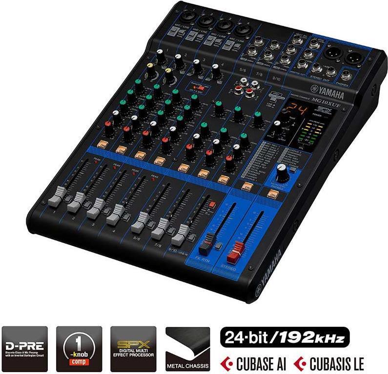 Mixer a 10 canali Yamaha MG10XUF