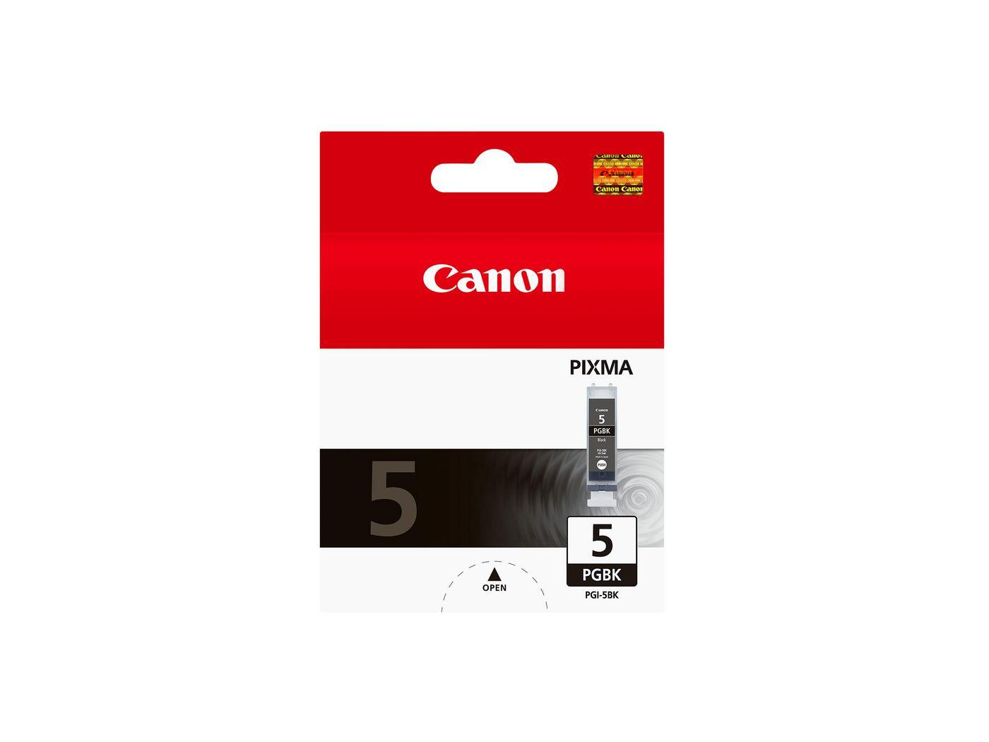 ORIGINAL Canon Cartuccia d'inchiostro nero PGI-5bk 0628B001 710 Seiten 26ml