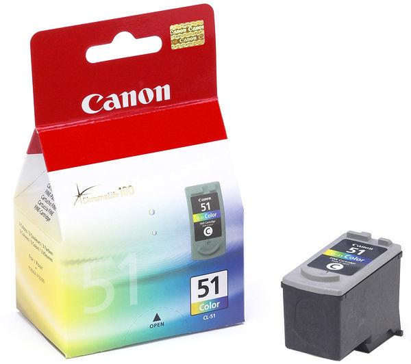 CARTUCCIA CANON CL-51 COLOR