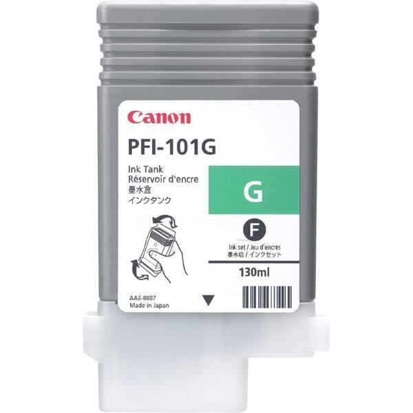 SERBATOIO CANON INCH. GREEN PFI-101G SINGOLO (130ml) 0890B001 x iPF 5000 / 6000S