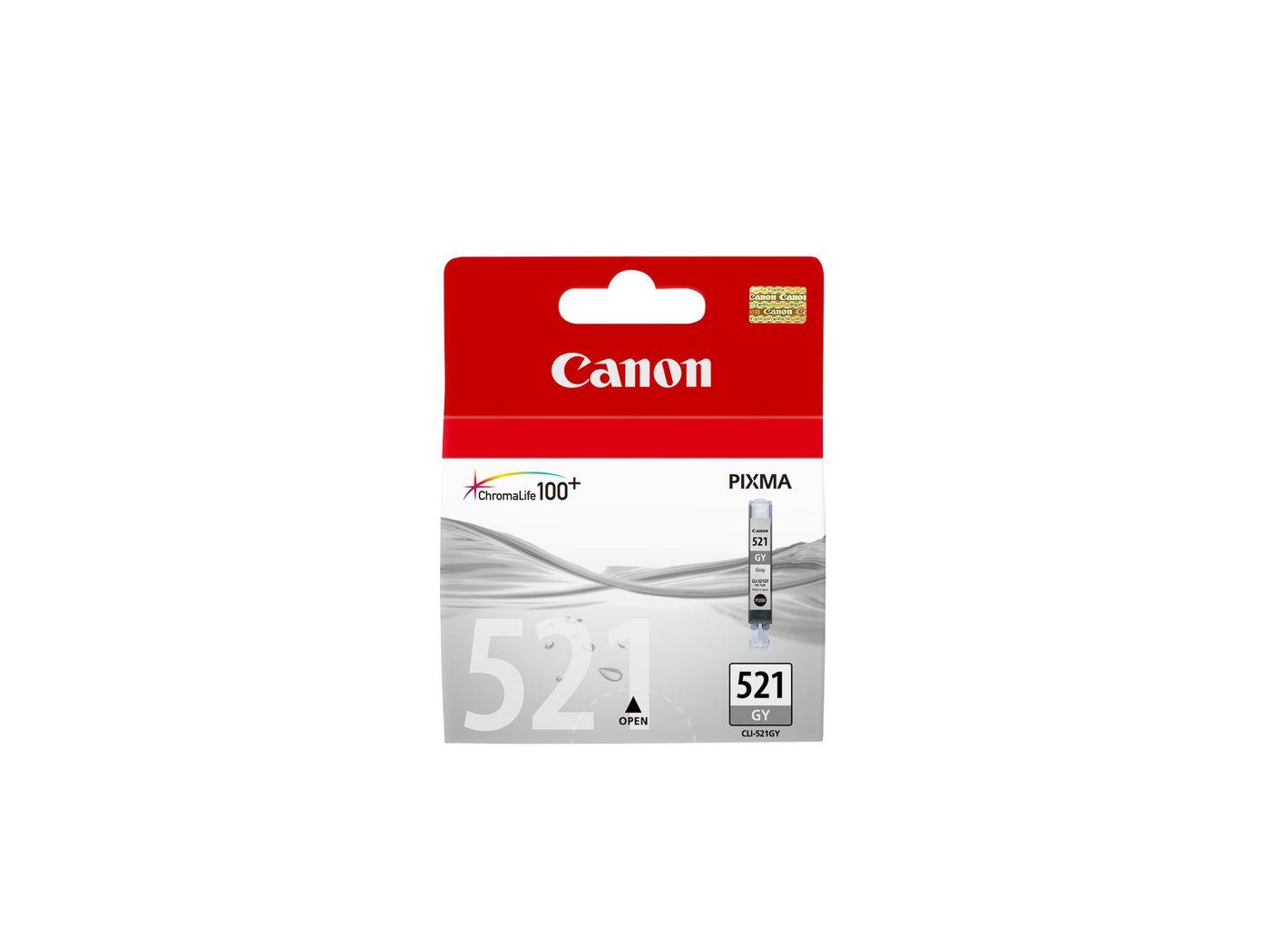 Canon Cartuccia d'inchiostro grigio CLI-521GY