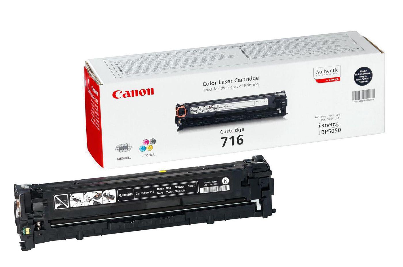 Canon Cartridge 716 Black cartuccia toner 1 pz Originale Nero