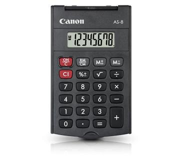 Canon AS-8 calcolatrice...