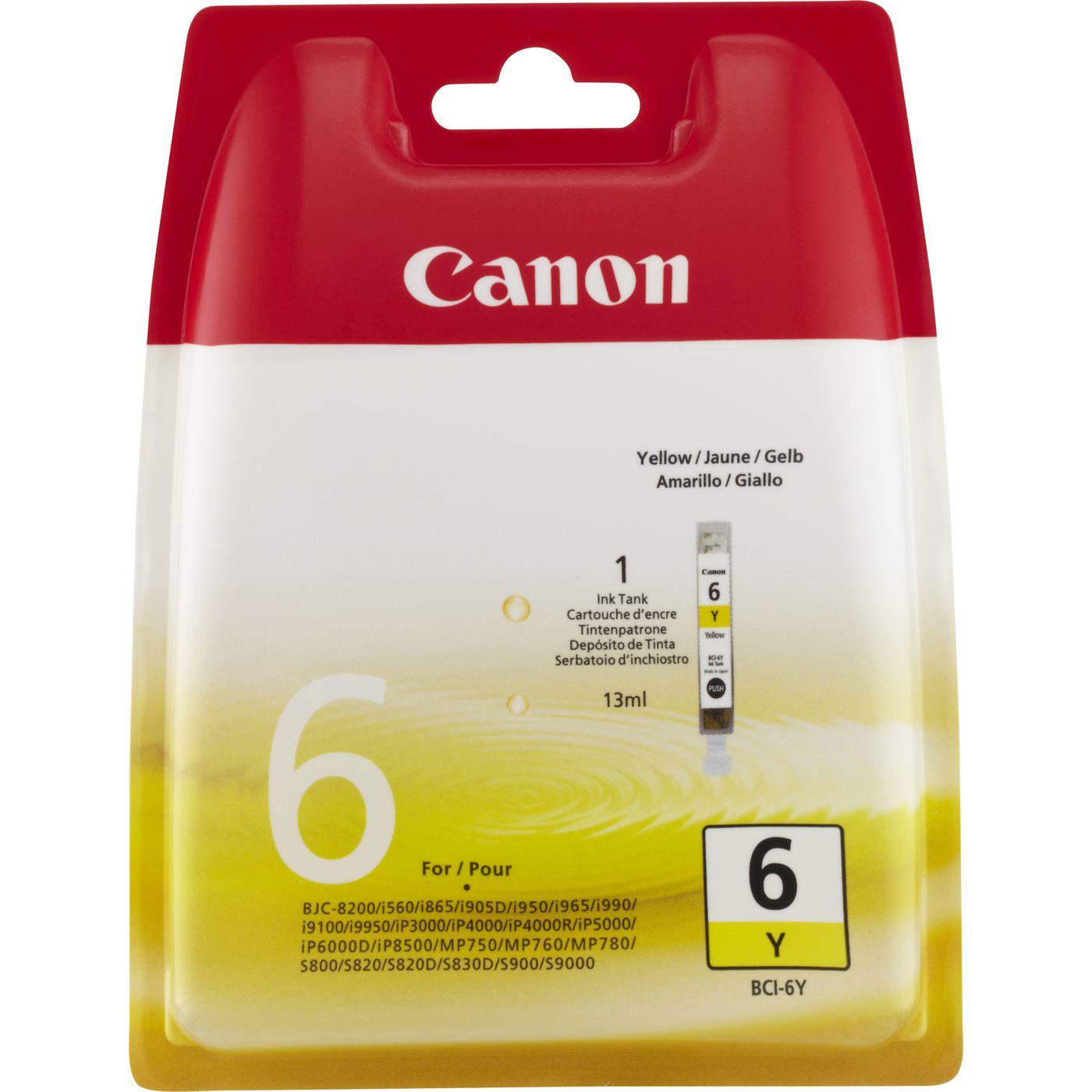 CANON BCI-6Y yellow...