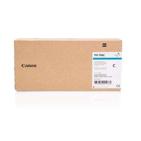 Canon PFI-706 C cartuccia d'inchiostro 1 pz Originale Resa elevata (XL) Ciano per foto